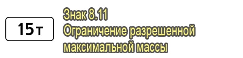 Ограничение разрешенной максимальной массы