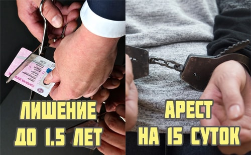 Что грозит водителю