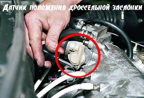 датчик положения дроссельной заслонки