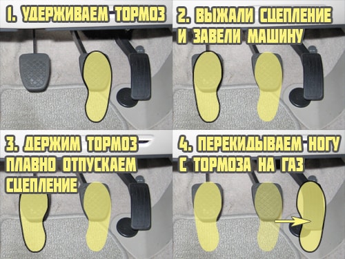 В горку без ручника