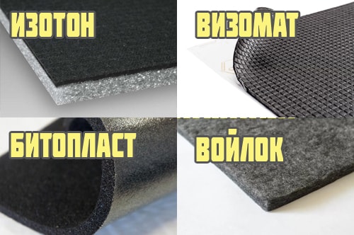 Виды шумоизоляции для автомобиля